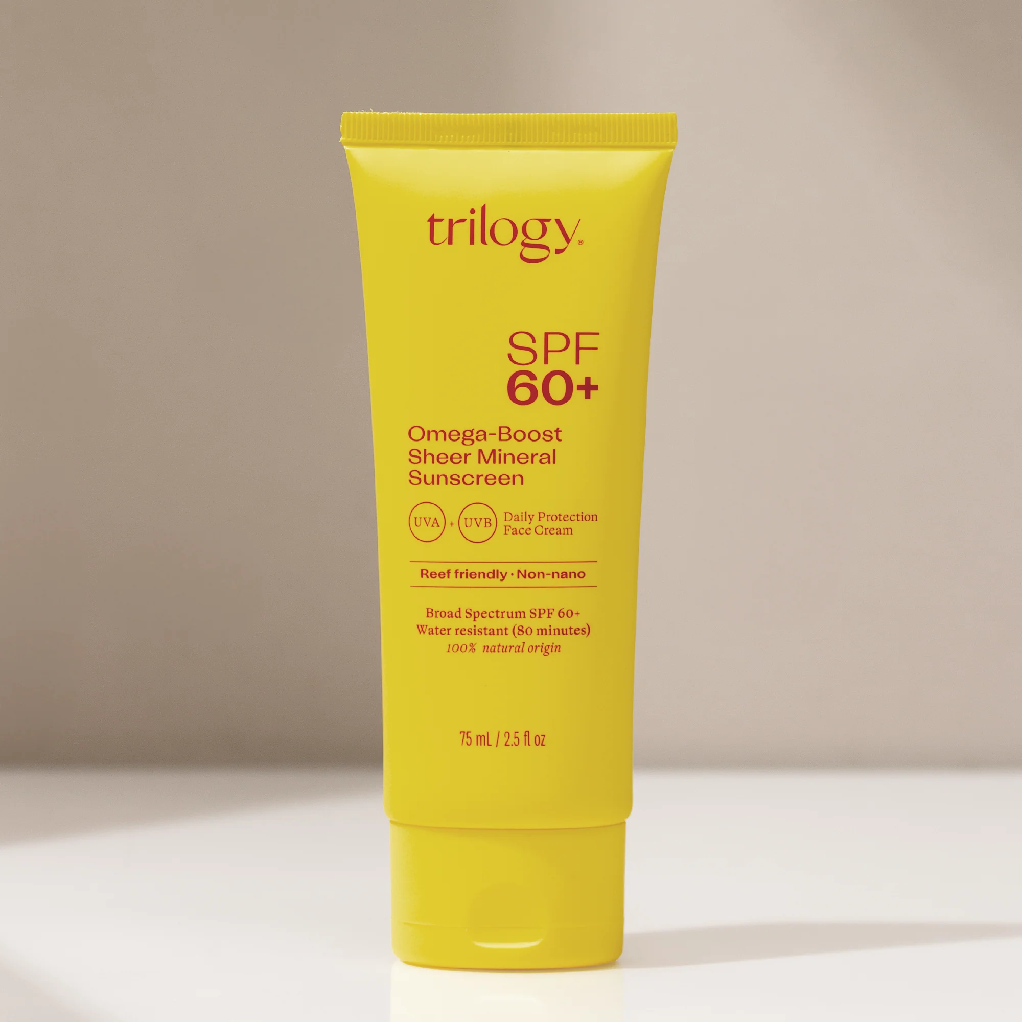 SPF 60+ Omega-Boost Sheer Mineral Sunscreen - Image 2